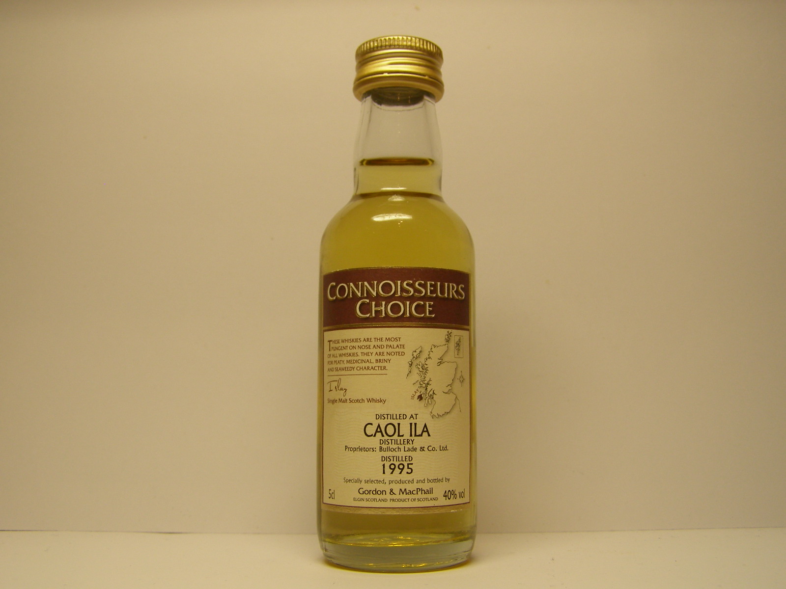 ISMSW 1995 "Connoisseurs Choice" 5cl 40%vol